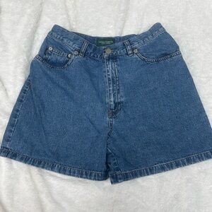 Women's Blue Denim Shorts